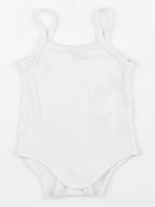 Vertbaudet - body blanc - 6 mois