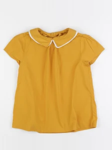 Jacadi - blouse jaune - 8 ans
