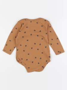 Vertbaudet - body marron - 12 mois