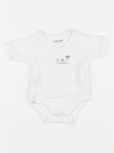 Vertbaudet - body blanc - 1 mois