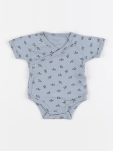 Vertbaudet - body bleu - 1 mois