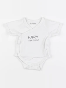 Vertbaudet - body blanc - 1 mois