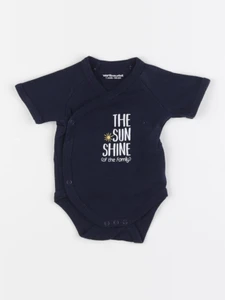 Vertbaudet - body bleu - 1 mois