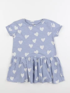 Vertbaudet - robe bleu - 3 ans