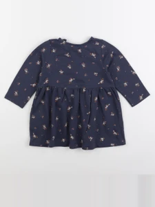 Vertbaudet - robe multicolore - 18 mois