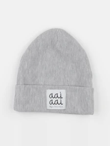 Aai Aai - bonnet gris - 6/12 mois