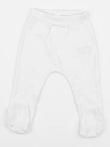Zara - legging blanc - 3/6 mois