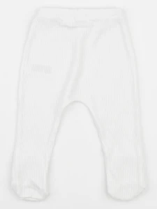 Zara - legging blanc - 3/6 mois