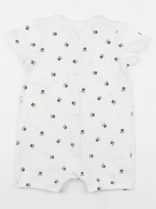 Vertbaudet - pyjama coton blanc - 18 mois