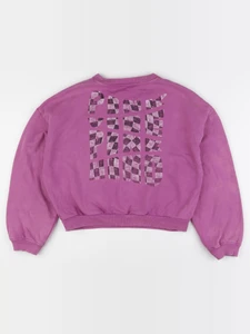 IKKS - sweat imprimé au dos violet - 12 ans