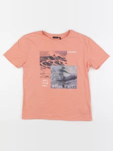 IKKS - tee-shirt orange - 10 ans