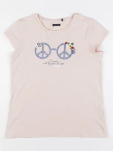 IKKS - tee-shirt rose - 12 ans