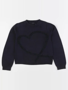 IKKS - pull bleu - 8 ans
