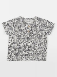 Vertbaudet - tee-shirt bleu - 2 ans
