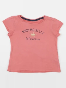 Vertbaudet - tee-shirt rose - 3 ans