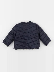 IKKS - doudoune réversible bleu - 18 mois