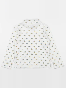 Petit Bateau - sous-pull blanc - 6 ans
