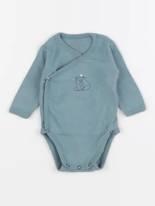 Boutchou - body bleu - 0 mois