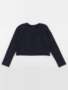 IKKS - sweat bleu - 12 ans