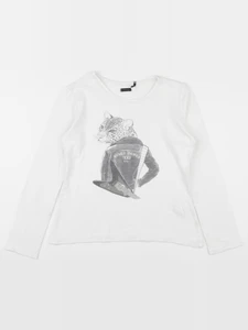IKKS - tee-shirt blanc - 12 ans