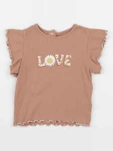 Vertbaudet - tee-shirt rose - 36 mois