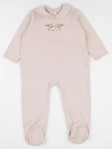 Vertbaudet - pyjama coton rose - 36 mois