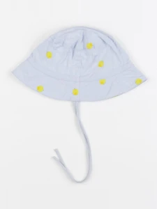 Jacadi - chapeau bleu, jaune - 12 mois