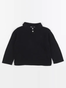 Zara - pull noir - 2 ans
