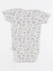 H&M - body blanc - 12/18 mois