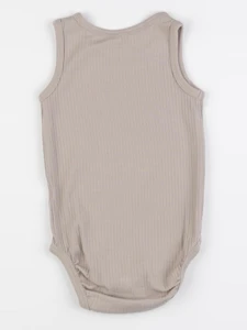 H&M - body marron - 12/18 mois