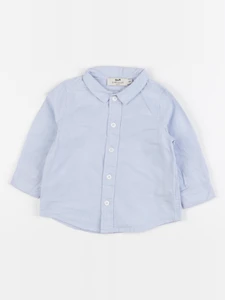Cyrillus - chemise bleu - 12 mois