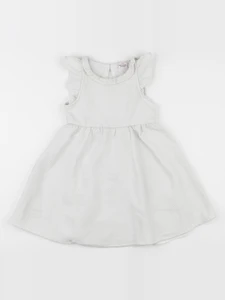 Tape à l'oeil - robe blanc, or - 6 ans