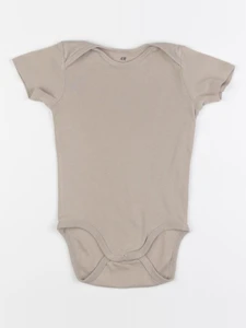 H&M - body marron - 12/18 mois