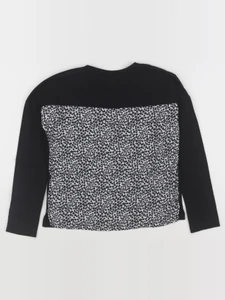 IKKS - tee-shirt imprimé au dos noir - 10 ans