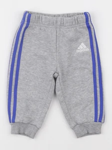 Adidas - jogging gris - 3/6 mois