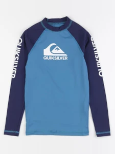 Quiksilver - tee-shirt de bain bleu - 10 ans