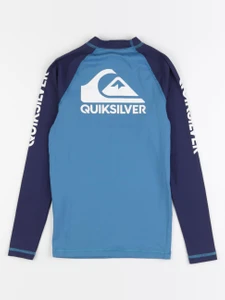 Quiksilver - tee-shirt de bain bleu - 10 ans