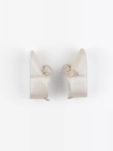 Vertbaudet - chaussons or - pointure 17