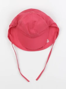 Petit Bateau - chapeau rose - 3/6 mois