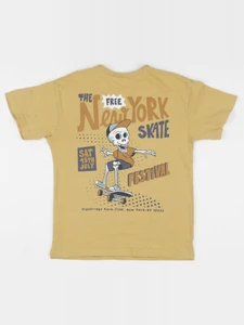 Vertbaudet - tee-shirt jaune - 10 ans
