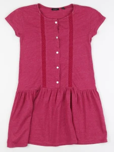 IKKS - robe imprimé au dos rose - 8 ans