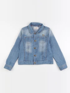 Tape à l'oeil - veste imprimé au dos bleu - 10 ans
