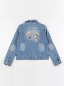 Tape à l'oeil - veste imprimé au dos bleu - 10 ans