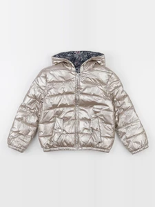 IKKS - doudoune réversible or - 6 ans