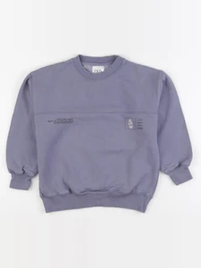 Zara - sweat imprimé au dos violet - 8/9 ans