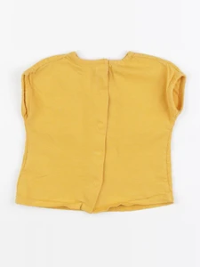 Vertbaudet - tee-shirt jaune - 3 mois