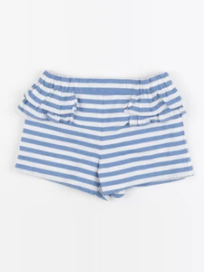Jacadi - bloomer volants au dos blanc, bleu - 18 mois