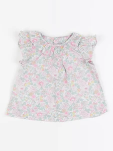 Jacadi - blouse liberty multicolore - 12 mois