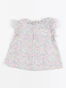 Jacadi - blouse liberty multicolore - 12 mois