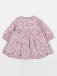 Jacadi - robe liberty rose - 6 mois